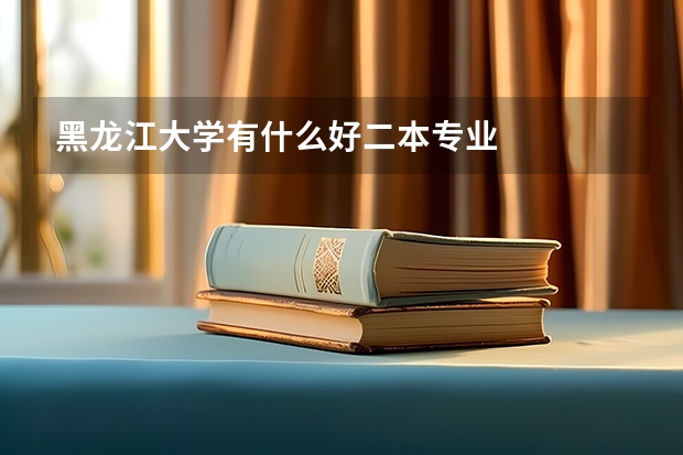 黑龙江大学有什么好二本专业