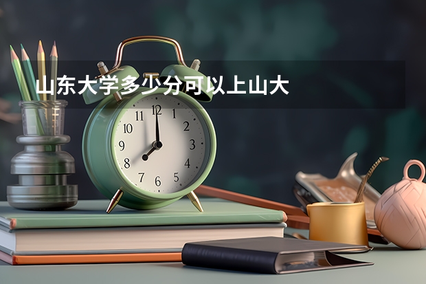 山东大学多少分可以上山大