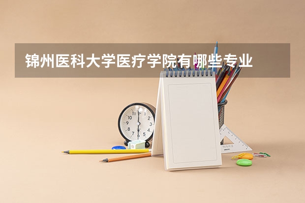 锦州医科大学医疗学院有哪些专业
