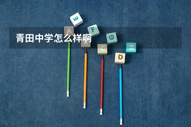 青田中学怎么样啊