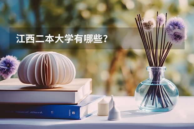 江西二本大学有哪些？