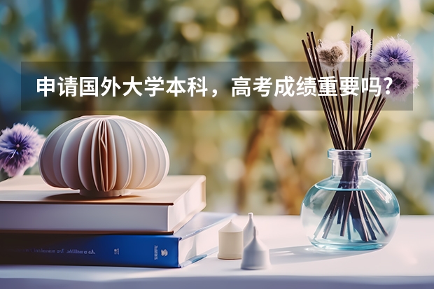 申请国外大学本科,高考成绩重要吗?