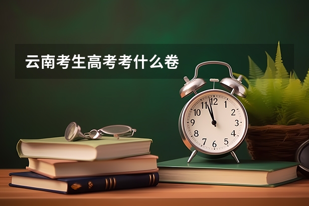 云南考生高考考什么卷