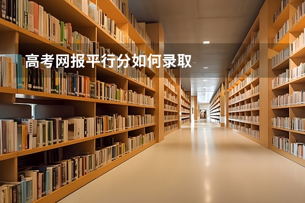 高考网报平行分如何录取