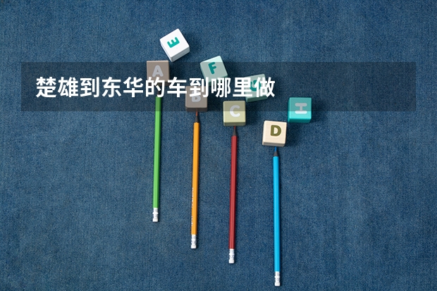 楚雄到东华的车到哪里做