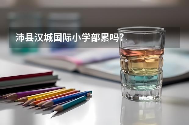 沛县汉城国际小学部累吗?