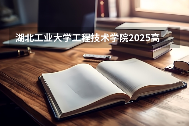 湖北工业大学工程技术学院2025高考河南招生计划
