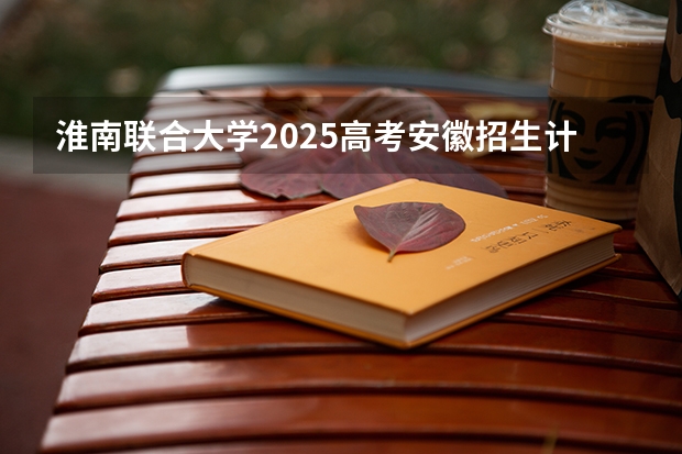 淮南联合大学2025高考安徽招生计划