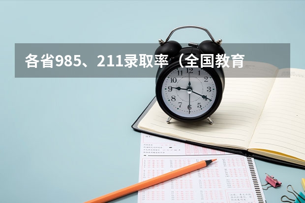各省985、211录取率（全国教育排名）