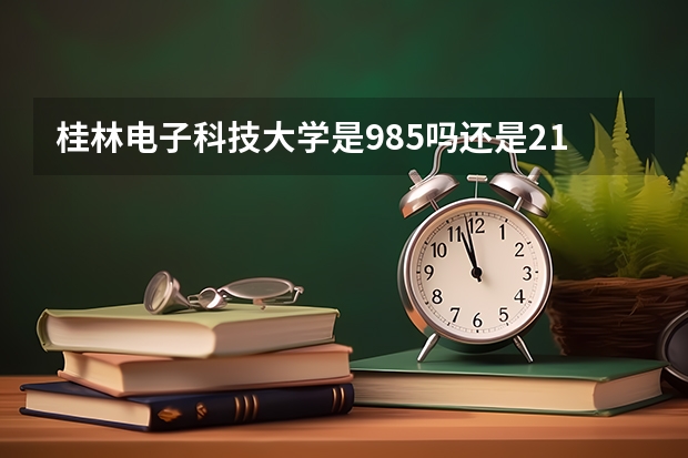 桂林电子科技大学是985吗还是211？