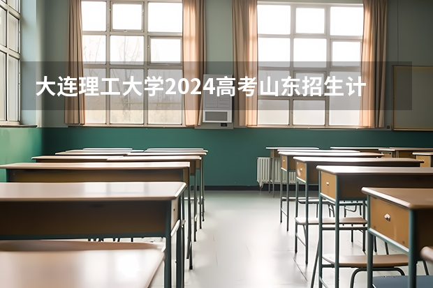 大连理工大学2024高考山东招生计划