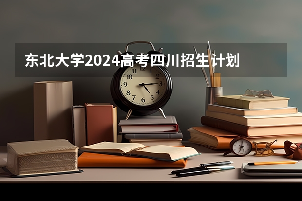 东北大学2024高考四川招生计划