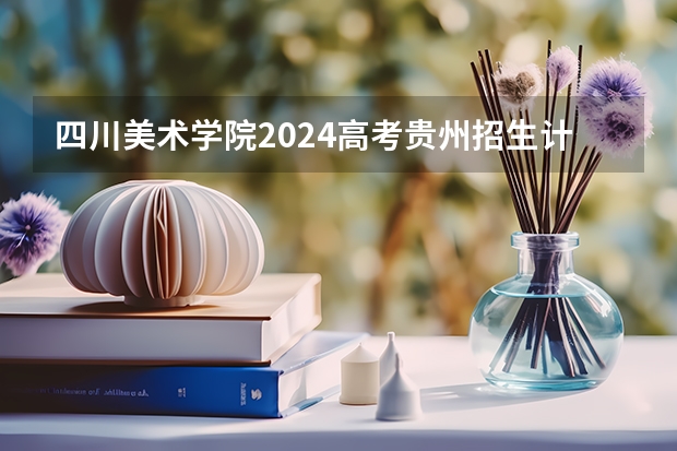 四川美术学院2024高考贵州招生计划