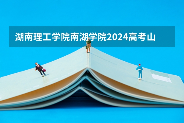 湖南理工学院南湖学院2024高考山东招生计划
