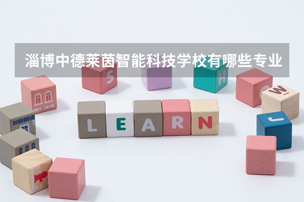 淄博中德莱茵智能科技学校有哪些专业 淄博中德莱茵智能科技学校就业选择