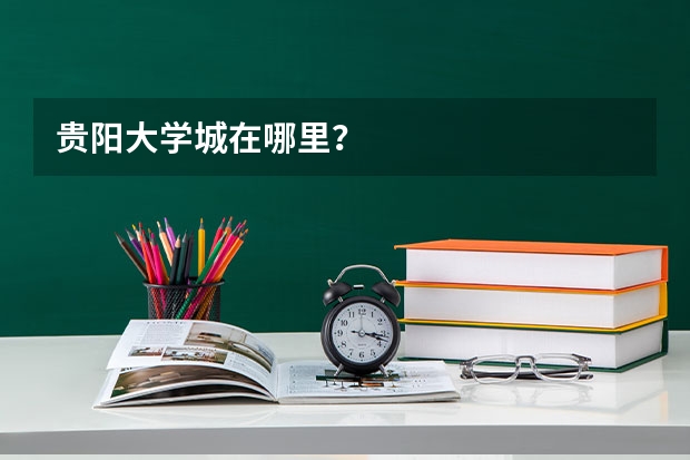 贵阳大学城在哪里？