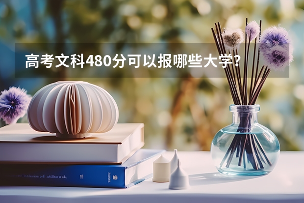 高考文科480分可以报哪些大学？