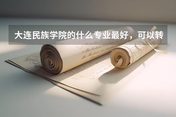 大连民族学院的什么专业最好，可以转专业吗