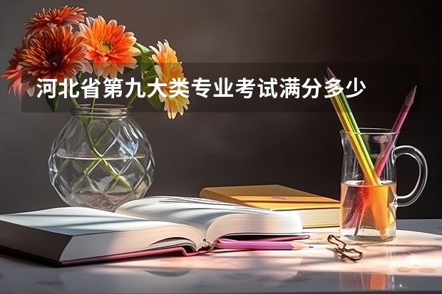河北省第九大类专业考试满分多少