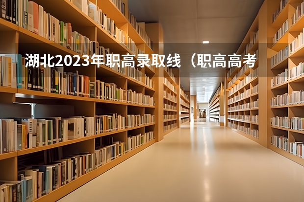 湖北2023年职高录取线（职高高考本科分数线）