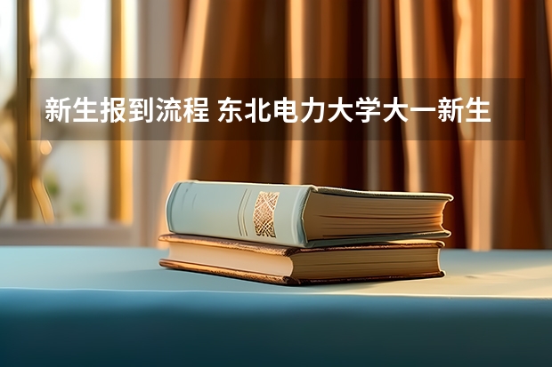 新生报到流程 东北电力大学大一新生开学报到时间和新生入学手册指南