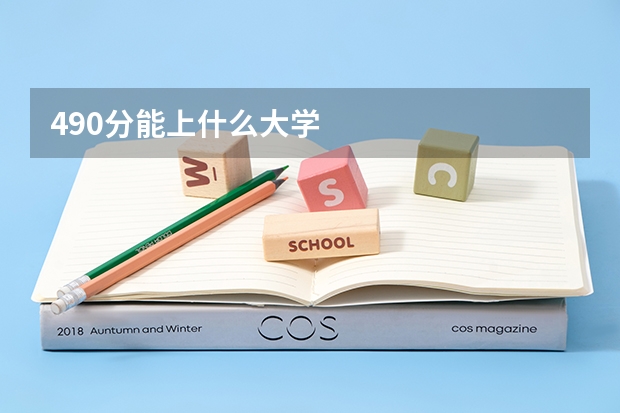 490分能上什么大学