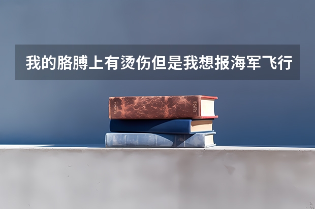 我的胳膊上有烫伤但是我想报海军飞行员可以吗?其他条件很好啊