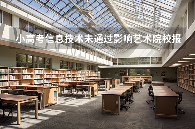小高考信息技术未通过影响艺术院校报考吗