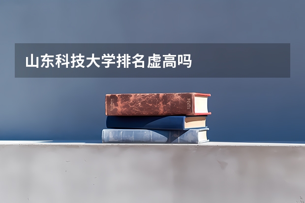 山东科技大学排名虚高吗