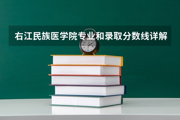 右江民族医学院专业和录取分数线详解