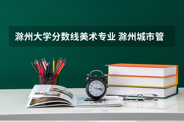 滁州大学分数线美术专业 滁州城市管理职业学院分数线