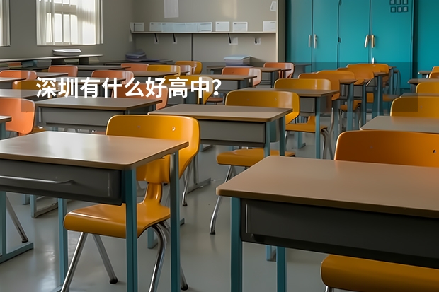 深圳有什么好高中?