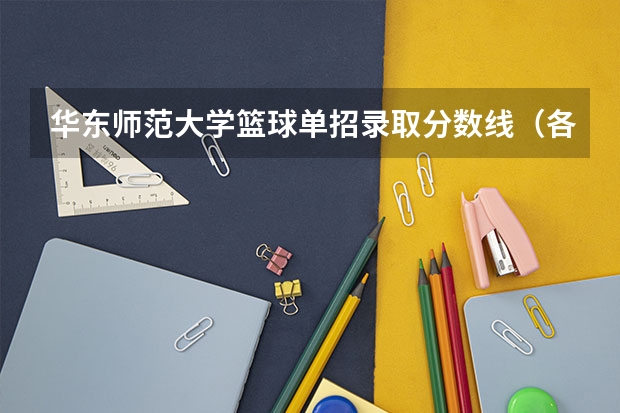 华东师范大学篮球单招录取分数线(各校体育专业录取分数线)