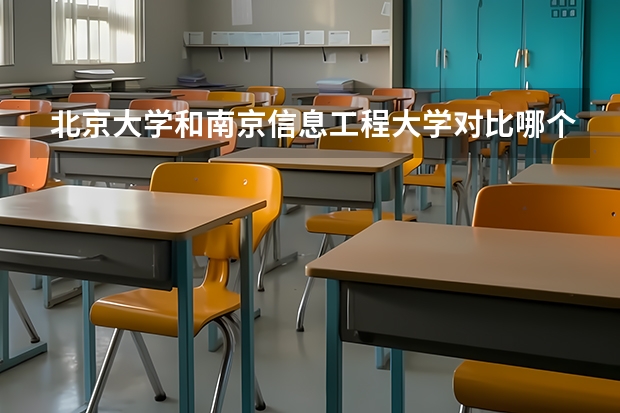 北京大学和南京信息工程大学对比哪个好分析