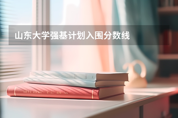 山东大学强基计划入围分数线