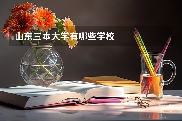山东三本大学有哪些学校