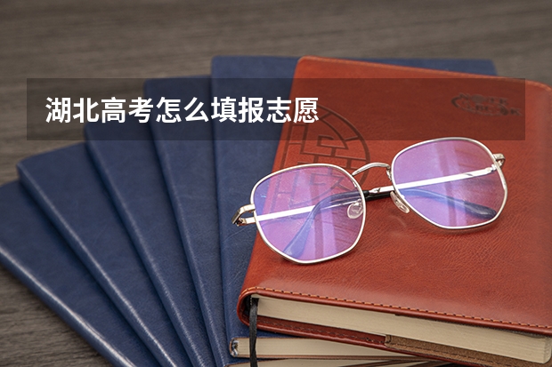 湖北高考怎么填报志愿
