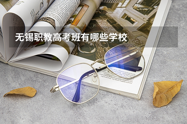 无锡职教高考班有哪些学校