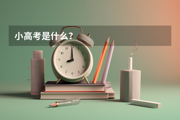 小高考是什么？