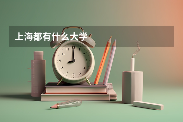 上海都有什么大学