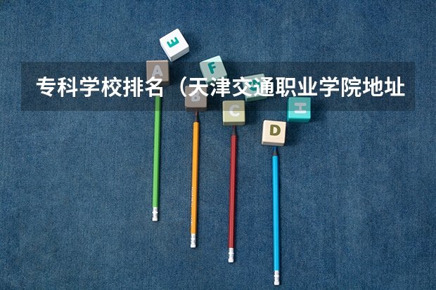 专科学校排名（天津交通职业学院地址）