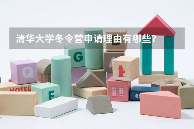 清华大学冬令营申请理由有哪些？
