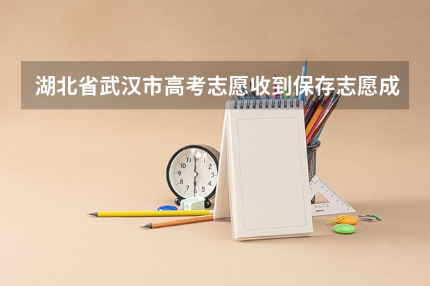 湖北省武汉市高考志愿收到保存志愿成功短信是表示提交成功了吗？