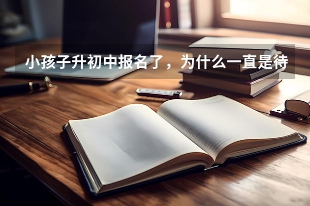 小孩子升初中报名了，为什么一直是待审核状态？