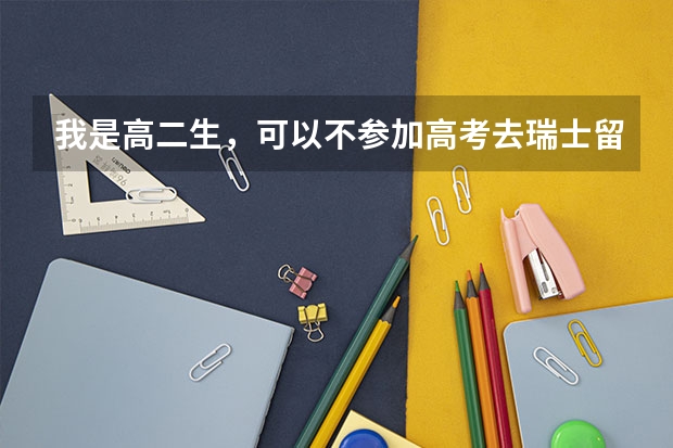 我是高二生，可以不参加高考去瑞士留学吗？