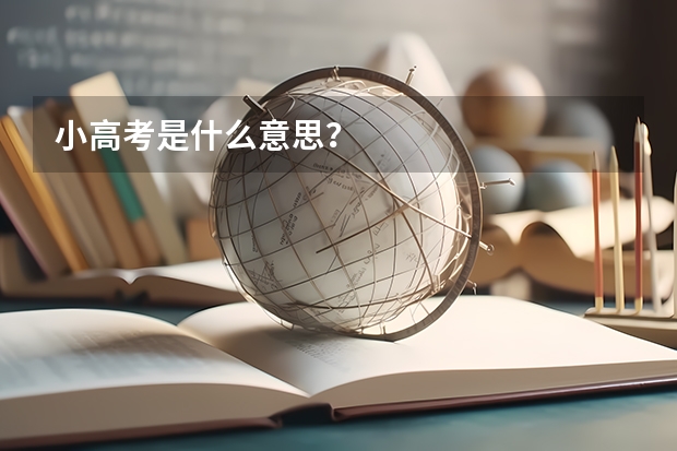 小高考是什么意思？