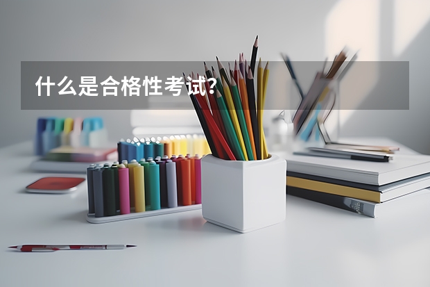 什么是合格性考试？