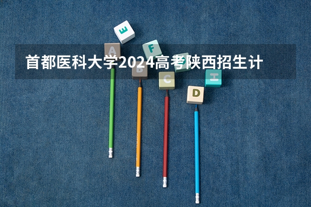 首都医科大学2024高考陕西招生计划