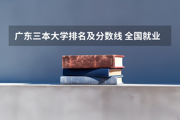 广东三本大学排名及分数线 全国就业最好的三本排名