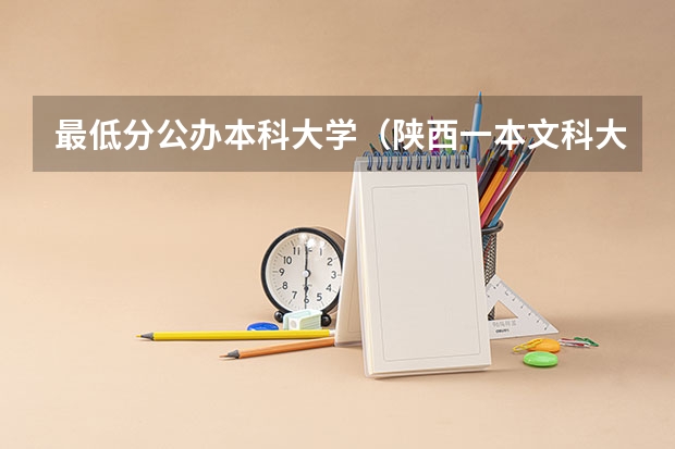 最低分公办本科大学（陕西一本文科大学排名及分数线）